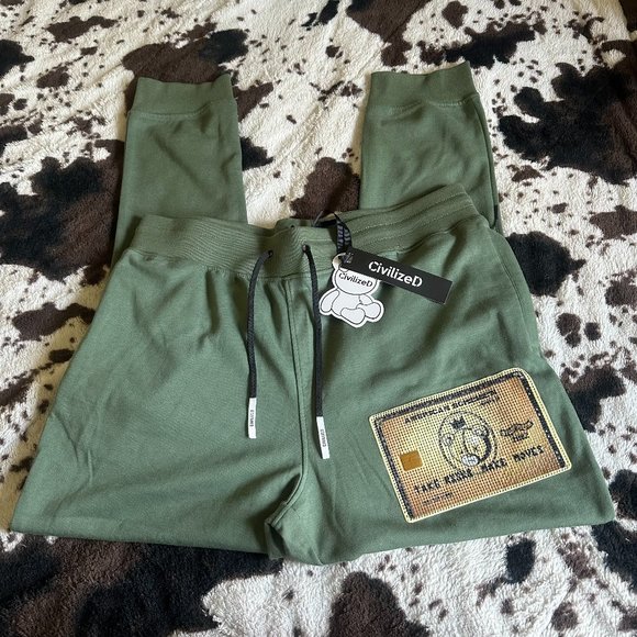 Civilized American Scheme'n Olive Joggers SZ 3XL - Picture 1 of 6